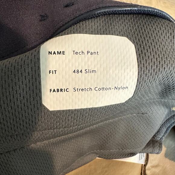 J. Crew 484 Slim-Fit Tech Pant for Men Khaki 32x32 AW005 - Picture 4 of 11